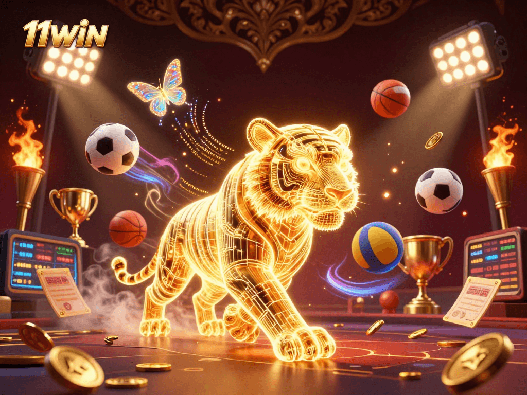 Experience the thrill at 11WIN casino with vibrant digital landscapes and dynamic betting elements.