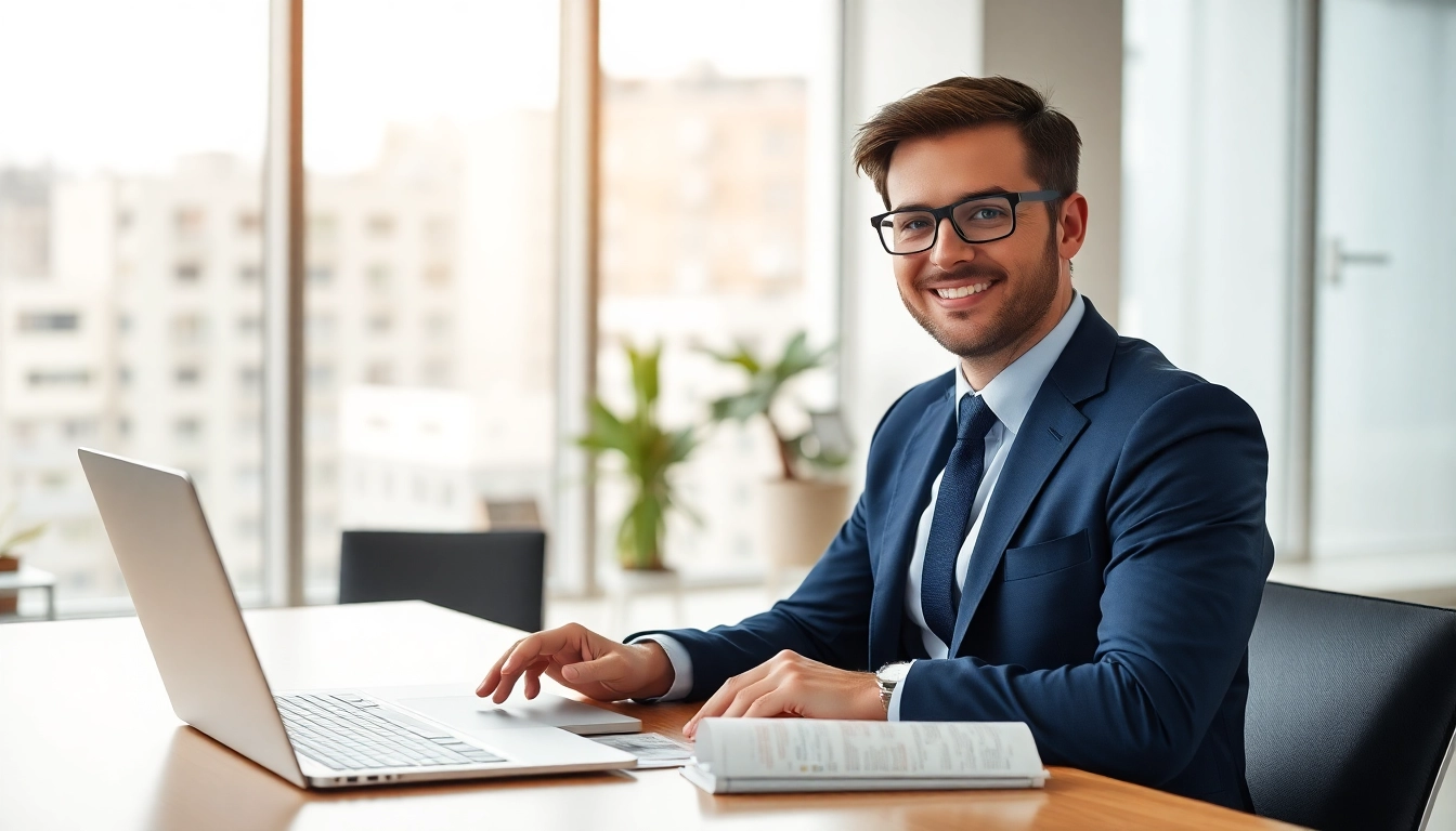 Headhunter Finance, dessen moderne Büroumgebung und professionelle Erscheinung Talente im Finanzwesen anzieht.