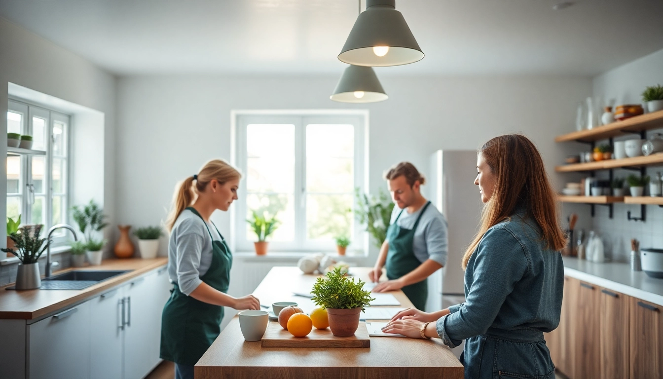 Hauswirtschaft Stelle Hameln: Arbeiten in einem einladenden Umfeld mit modernen Küchen und freundlichem Team.