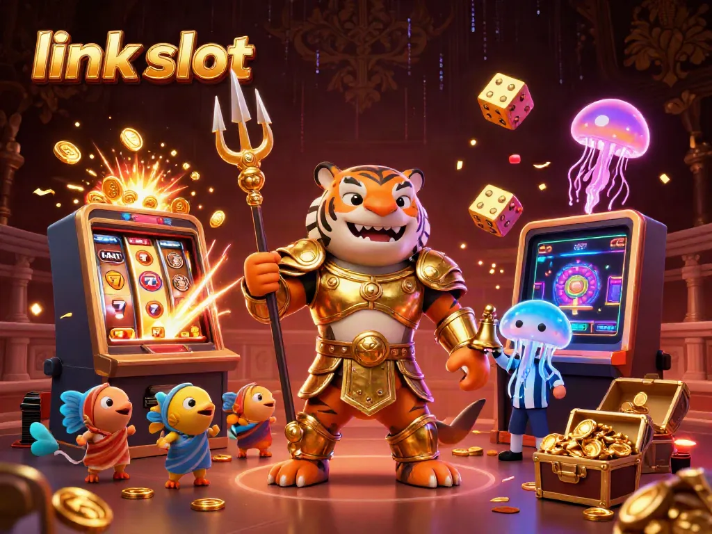 Play to win big with link slot featuring exciting 3D characters and jackpot explosions!