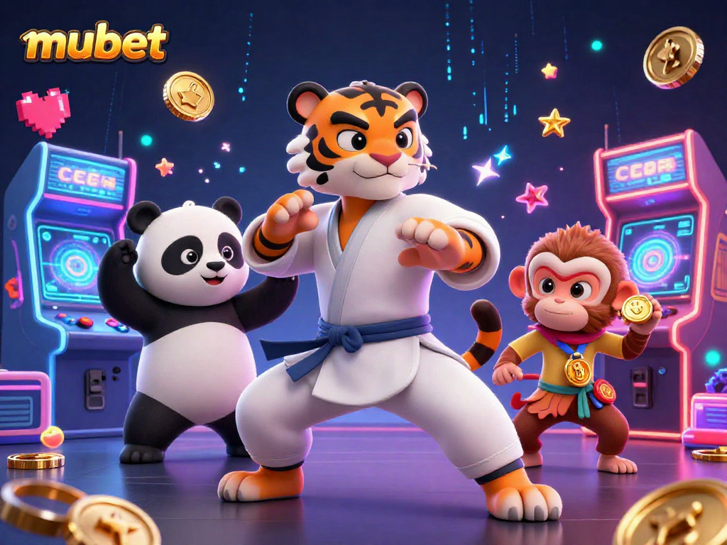 Mubet offers thrilling arcade-style gaming with vibrant characters, making you feel the excitement of winning.