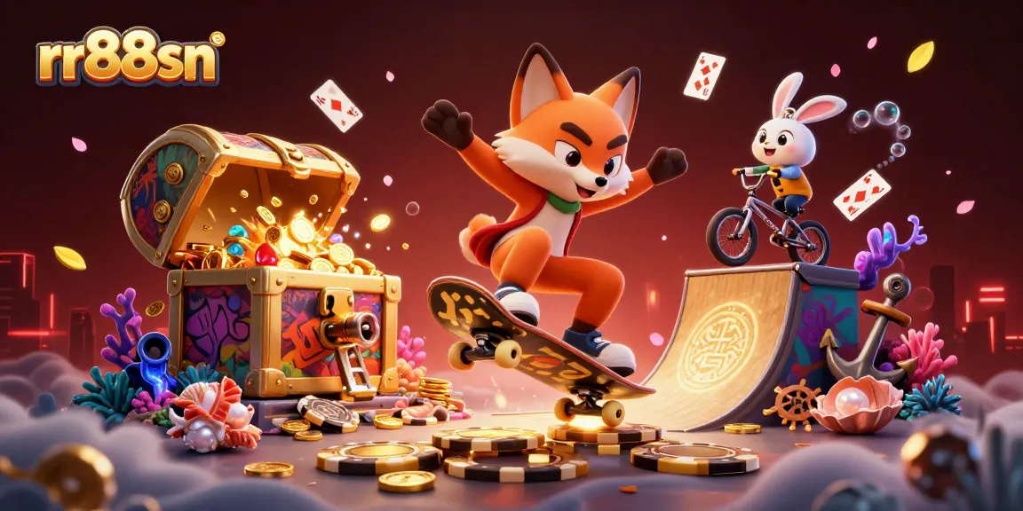 Experience thrilling gameplay at rr88sn with vibrant characters and dynamic casino scenes.
