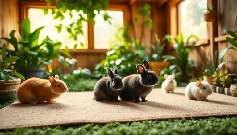 Nagermatte für Nagetiere in einem gemütlichen, natürlichen Lebensraum